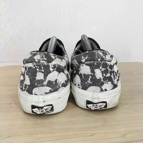 バンズ VANS SKATE SLIP-ON SKULL PILE メンズ 27.5
