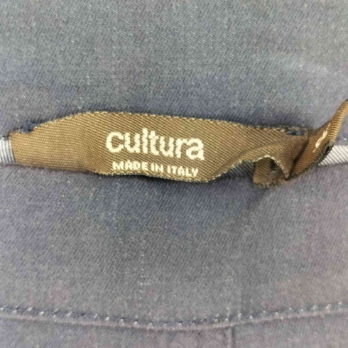 cultura イタリア製 パイソン柄切替 フレアパンツ import メンズ S/4