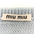 ミュウミュウ miu miu イタリア製 コットンニット ベスト レディース 40