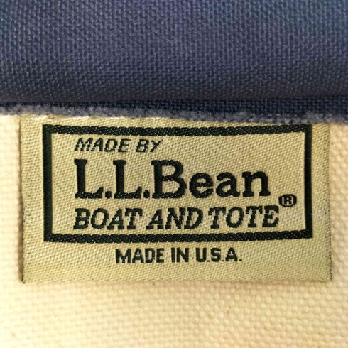エルエルビーン L.L.Bean USA製 BOAT AND TOTE MEDIUM ボート・アンド・トート、ジップ・トップ ミディアム メンズ