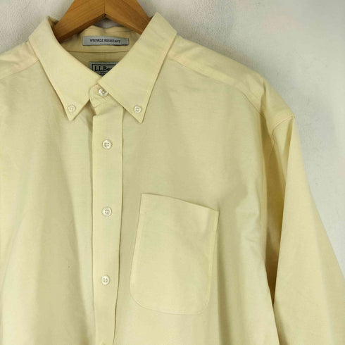エルエルビーン L.L.Bean WRINKLE RESISTANT コットン L/S BDシャツ メンズ 18