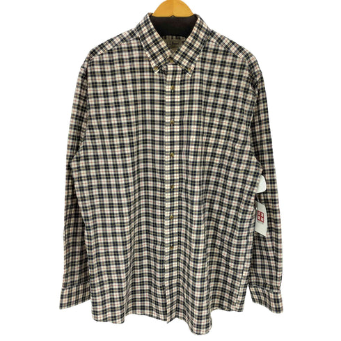 エルエルビーン L.L.Bean WRINKLE RESISTANT チェック L/S BDシャツ メンズ JPN:L