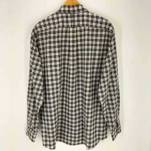 エルエルビーン L.L.Bean WRINKLE RESISTANT チェック L/S BDシャツ メンズ JPN:L