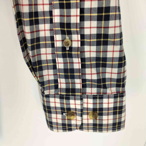 エルエルビーン L.L.Bean WRINKLE RESISTANT チェック L/S BDシャツ メンズ JPN:L