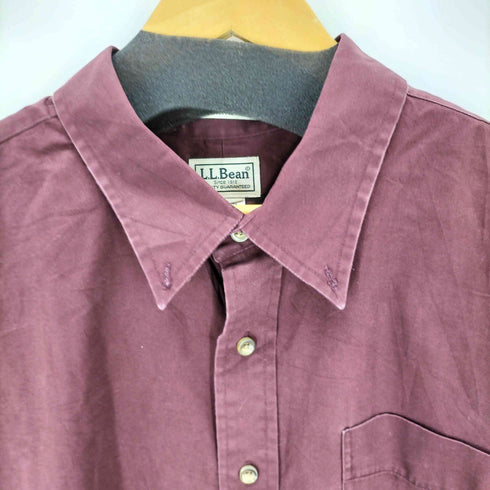 エルエルビーン L.L.Bean WRINKLE RESISTANT コットン L/S BDシャツ TRADITIONAL FIT BIG SIZE メンズ JPN:XXL