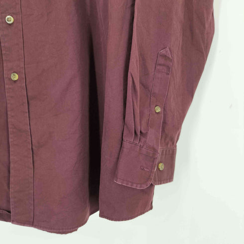 エルエルビーン L.L.Bean WRINKLE RESISTANT コットン L/S BDシャツ TRADITIONAL FIT BIG SIZE メンズ JPN:XXL