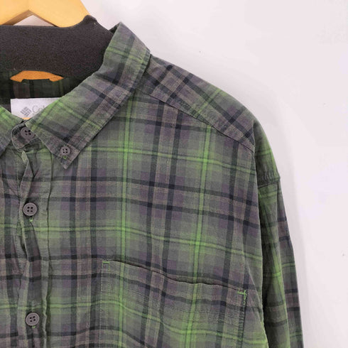 コロンビア Columbia チェック L/S BDシャツ BIG SIZE メンズ JPN:XXL