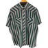 ラングラー Wrangler S/S ストライプ ウエスタンシャツ BIG SIZE メンズ JPN:XXL