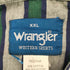 ラングラー Wrangler S/S ストライプ ウエスタンシャツ BIG SIZE メンズ JPN:XXL