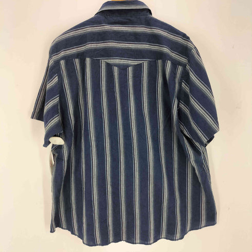 ラングラー Wrangler S/S ストライプ ウエスタンシャツ メンズ