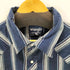 ラングラー Wrangler S/S ストライプ ウエスタンシャツ メンズ