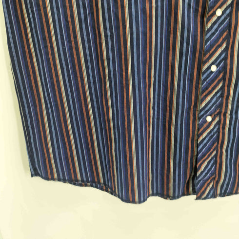 ラングラー Wrangler S/S ストライプ ウエスタンシャツ メンズ 2X