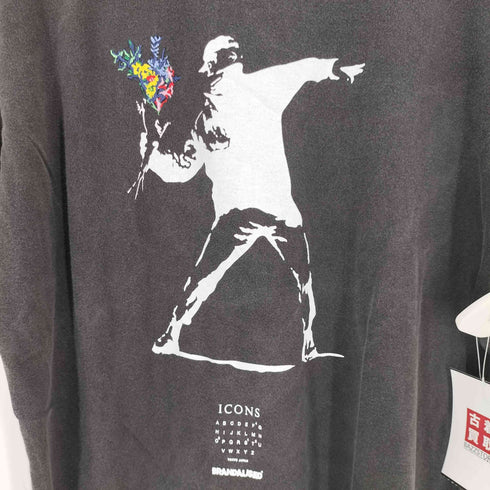 ストフ STOF ピグメントTシャツ FLOWER BOMBER メンズ JPN:M
