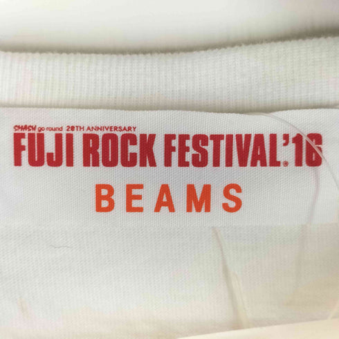 ビームス BEAMS キャラクタープリント ライブフェス クルーネックTシャツ メンズ JPN:L
