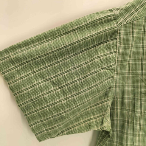 ラングラー Wrangler S/S Wrinkle Resist S/S チェックシャツ メンズ