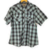 ラングラー Wrangler S/S ストライプ ウエスタン スナップシャツ オンブレ メンズ JPN:XL