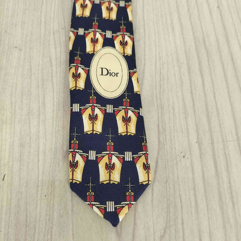 クリスチャンディオール Christian Dior 総柄ネクタイ メンズ