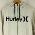 ハーレー Hurley ロゴプリント ダブルジップ ジップアップ パーカー メンズ JPN:M