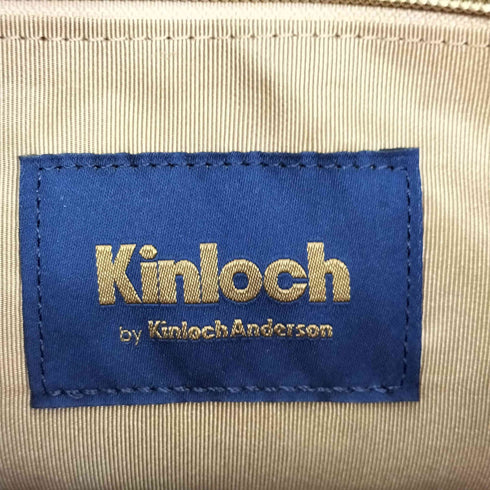 キンロックバイキンロックアンダーソン KINLOCH ANDERSON チェック柄 切替 ショルダーバッグ レディース