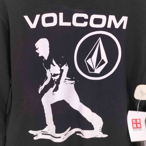 ヴォルコム VOLCOM スケーター ロゴ プリント トレーナー メンズ import:L