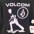 ヴォルコム VOLCOM スケーター ロゴ プリント トレーナー メンズ import:L