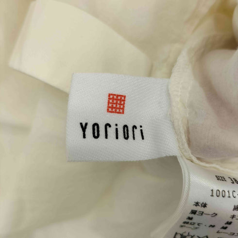 yoriori 素材切り替え L/S シャツ レディース JPN:38