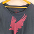 ヴィヴィアンウエストウッドレッドレーベル Vivienne Westwood RED LABEL 鷹 オーブロゴプリント アシメ S/S ボートネック Tシャツ レディース 2