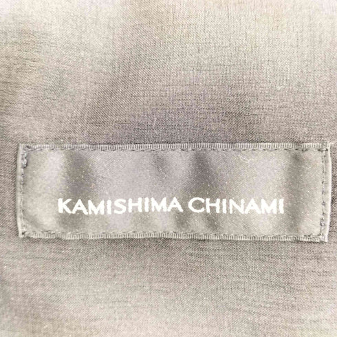 カミシマチナミ KAMISHIMA CHINAMI リネン混ワンピース レディース