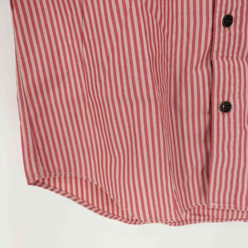 エヌハリウッド N.HOOLYWOOD ストライプ ダブル袖 S/S B.Dシャツ メンズ US:36