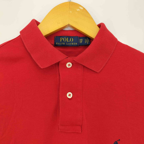 ポロラルフローレン POLO RALPH LAUREN 現行タグ ポニー刺繍 半袖 ポロシャツ メンズ import:XS
