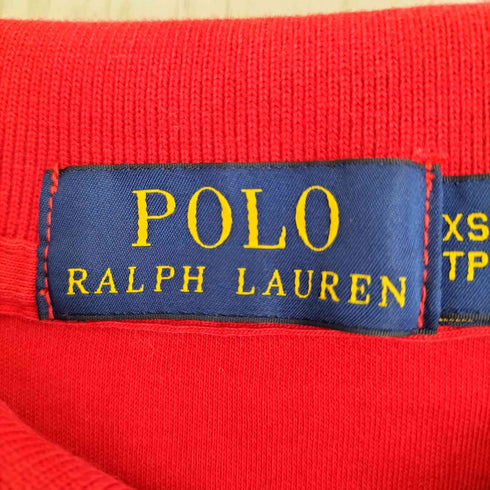 ポロラルフローレン POLO RALPH LAUREN 現行タグ ポニー刺繍 半袖 ポロシャツ メンズ import:XS