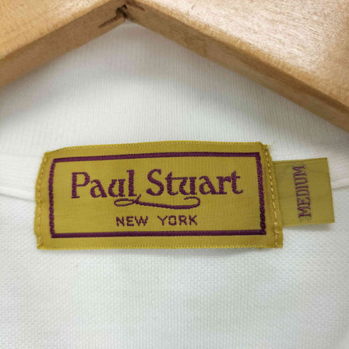 ポールスチュアート Paul Stuart ワンポイント刺繍鹿の子ポロシャツ メンズ import:M