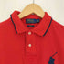 ポロバイラルフローレン Polo by RALPH LAUREN 現行タグ CUSTOM FIT ビッグポニー刺繍 袖ナンバリング3 鹿の子 半袖 ポロシャツ メンズ import:M
