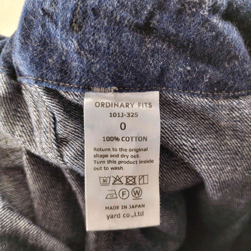 オーディナリーフィッツ Ordinary fits JAMES FATIGUE DENIM レディース 0