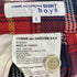 コムデギャルソンシャツ COMME des GARCONS SHIRT BOYS 18SS フランス製 タータンチェック 吊り サスペンダー サルエル パンツ メンズ JPN:S