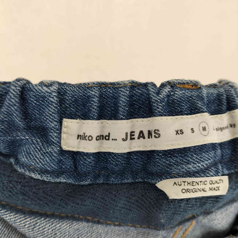 ニコアンド niko and... EASY BARREL DENIM2 レディース M