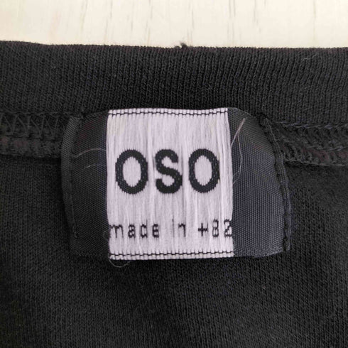 OSO made in +82 ダメージ加工 L/S カットソー メンズ