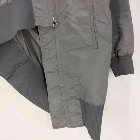 リミフゥ LIMI feu 19SS 変形 MA-1 ナイロン ジャケット レディース JPN:S