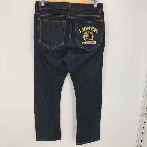 ネスタブランド NESTA BRAND バックLIONTM刺繍 リジット ストレートデニム メンズ JPN:M