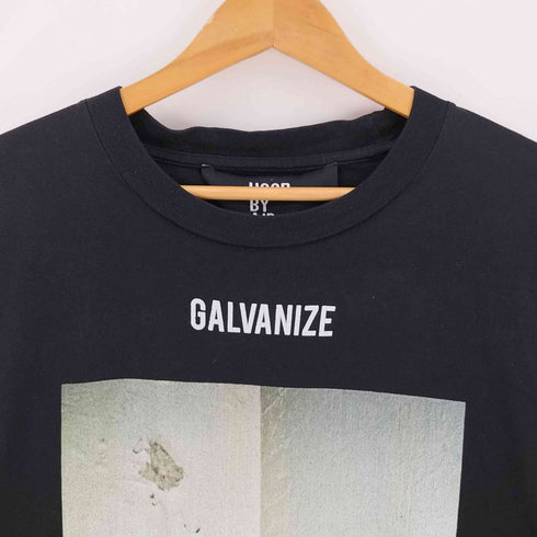 フードバイエアー HOOD BY AIR GALVANIZE フォトプリント L/D Tシャツ メンズ JPN:L