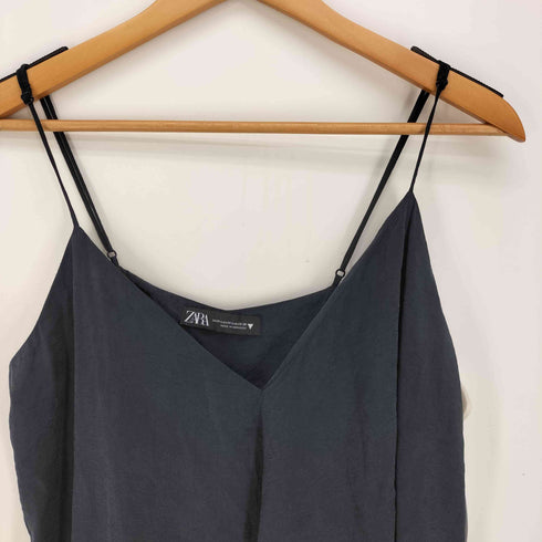 ザラ ZARA レーヨン キャミワンピース レディース import:L