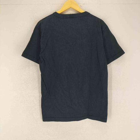 チャンピオン Champion USA製 三段 フロントプリントクルーネックTシャツ メンズ M