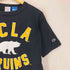 チャンピオン Champion USA製 三段 フロントプリントクルーネックTシャツ メンズ M