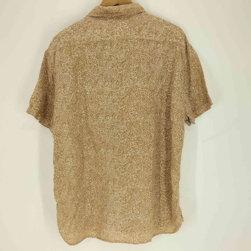 シーピーカンパニー C.P.COMPANY 1984SS Massimo Osti マッシモ・オスティ期 本人期 イタリア製 リネン100 花柄 S/S シャツ メンズ XXXL