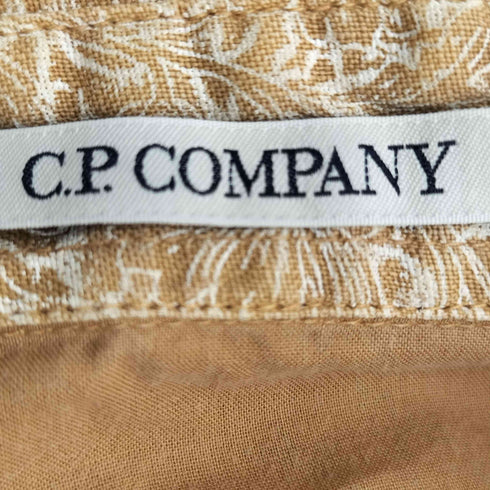 シーピーカンパニー C.P.COMPANY 1984SS Massimo Osti マッシモ・オスティ期 本人期 イタリア製 リネン100 花柄 S/S シャツ メンズ XXXL