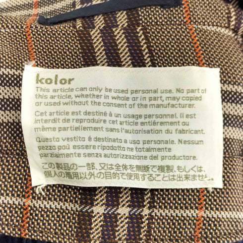 カラー kolor ドッキングジャケット メンズ JPN:3
