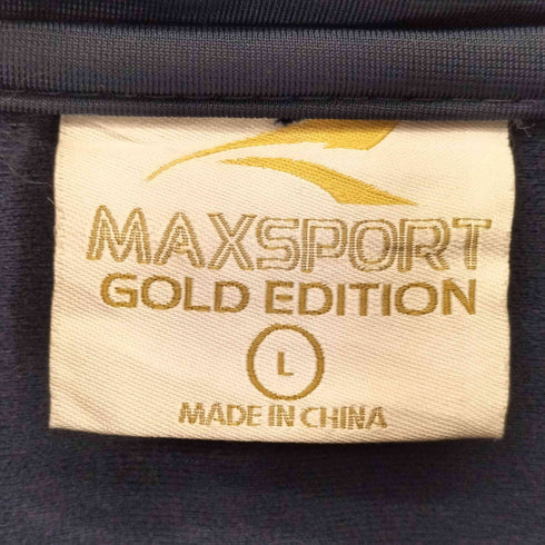 MAXSPORT GOLD EDITION ボーダー トラックジャケット メンズ L