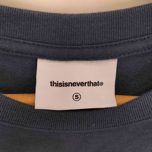 ディスイズネバーザット thisisneverthat ロゴ クルーネックTシャツ メンズ import:S