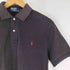 ポロバイラルフローレン Polo by RALPH LAUREN 90s-00s ポニー刺しゅう 鹿の子ポロシャツ メンズ JPN:M