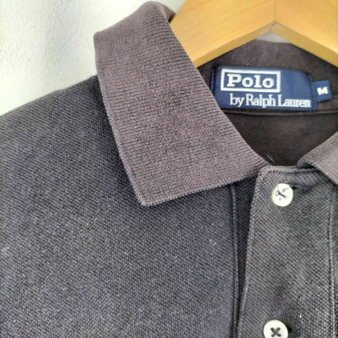 ポロバイラルフローレン Polo by RALPH LAUREN 90s-00s ポニー刺しゅう 鹿の子ポロシャツ メンズ JPN:M